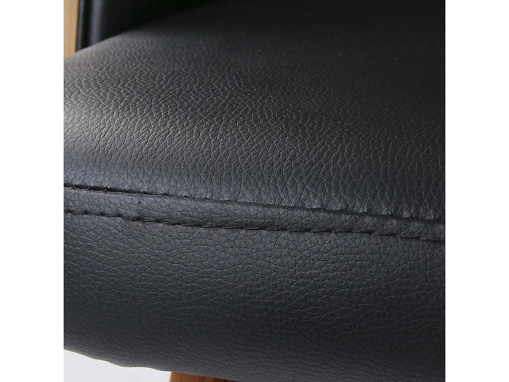 Chaise Retro Nash Noir