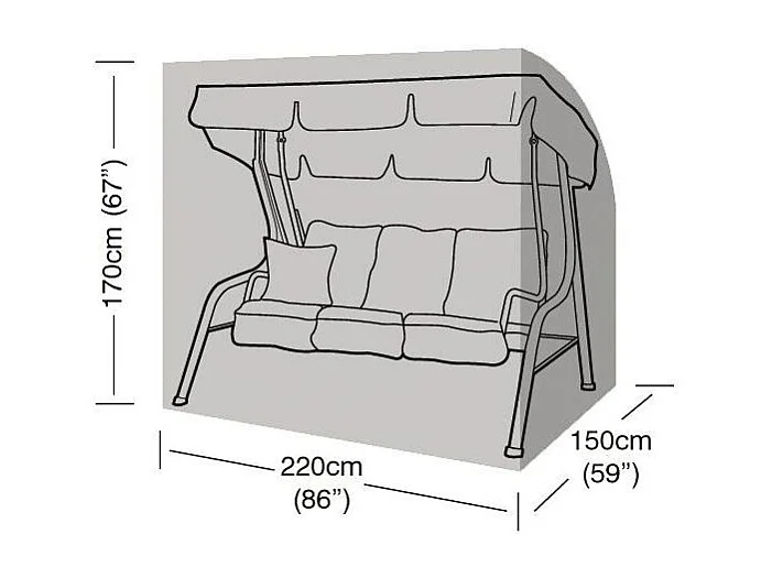 Schutzhülle für 3-Sitzer-Schaukel