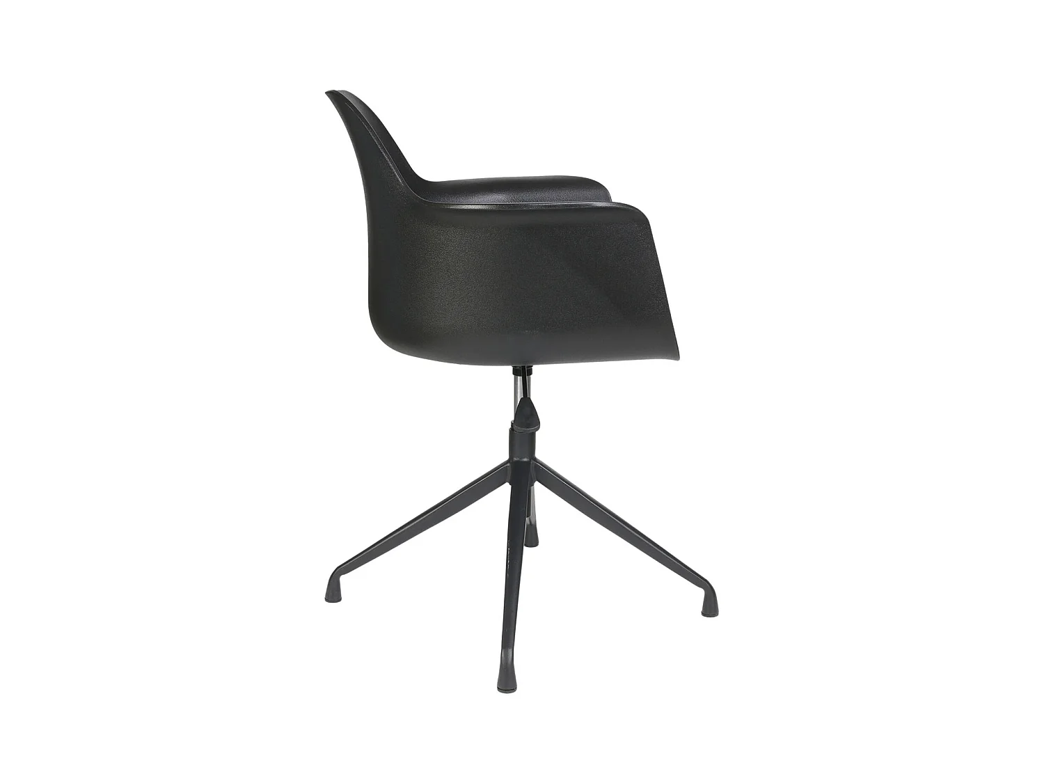 Fauteuil Pivotant Chicago Noir - Lot De 2 Noir