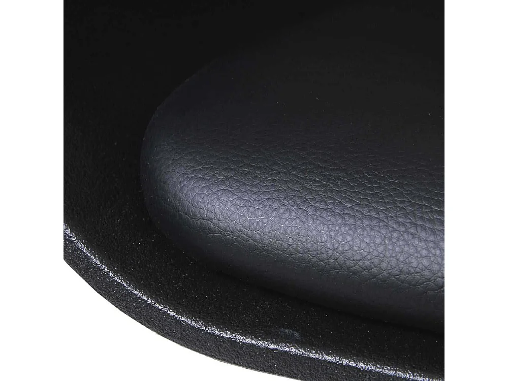 Fauteuil Pivotant Chicago Noir - Lot De 2 Noir