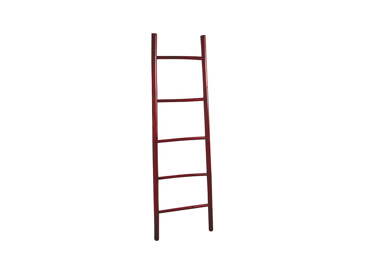 Échelle porte serviette en bambou