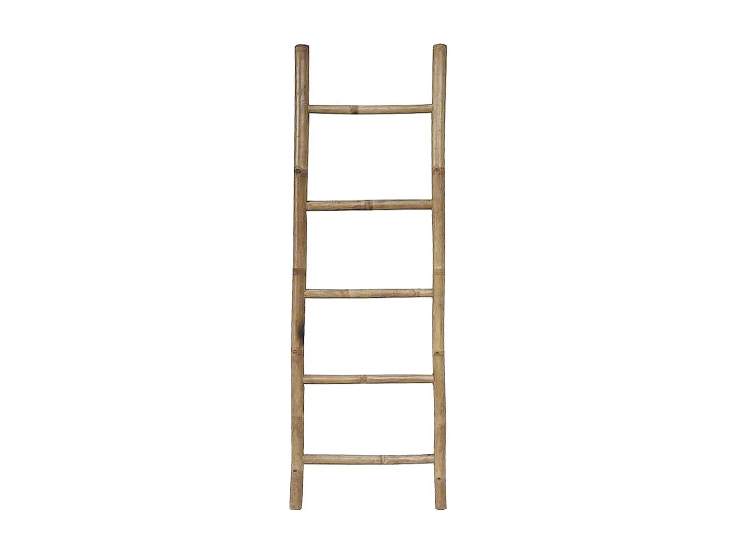 Échelle porte serviette en bambou