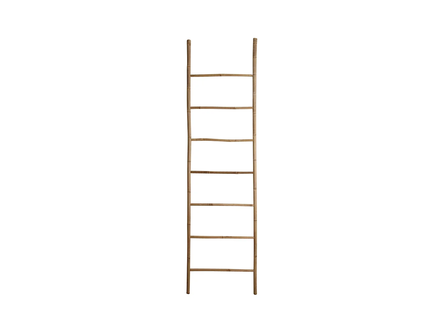 Echelle porte-serviettes en bambou naturel
