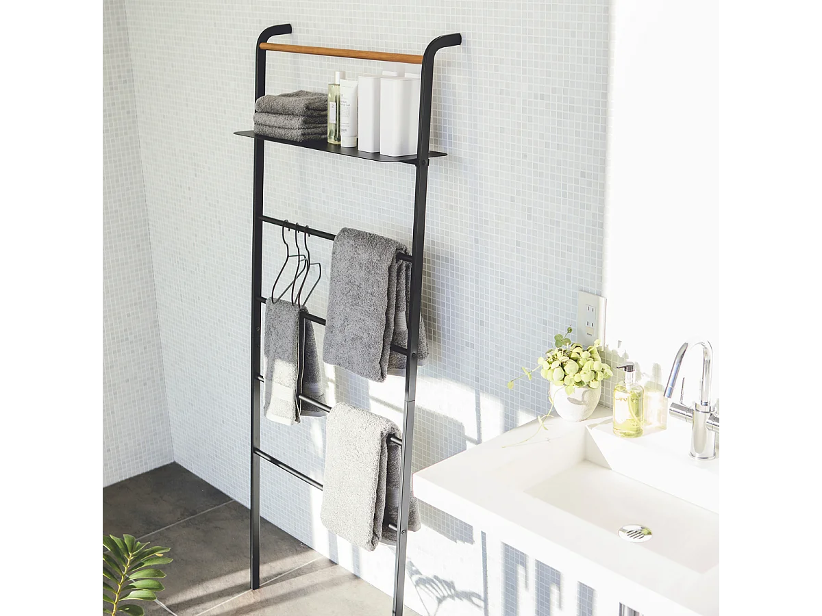 Serviettenhalter mit 1 Regalfach "Tower"