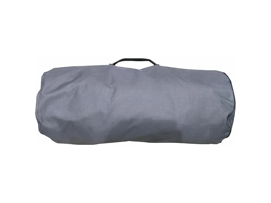 Pouf de Jardin Pliable "Fuzz" 94cm Gris Foncé