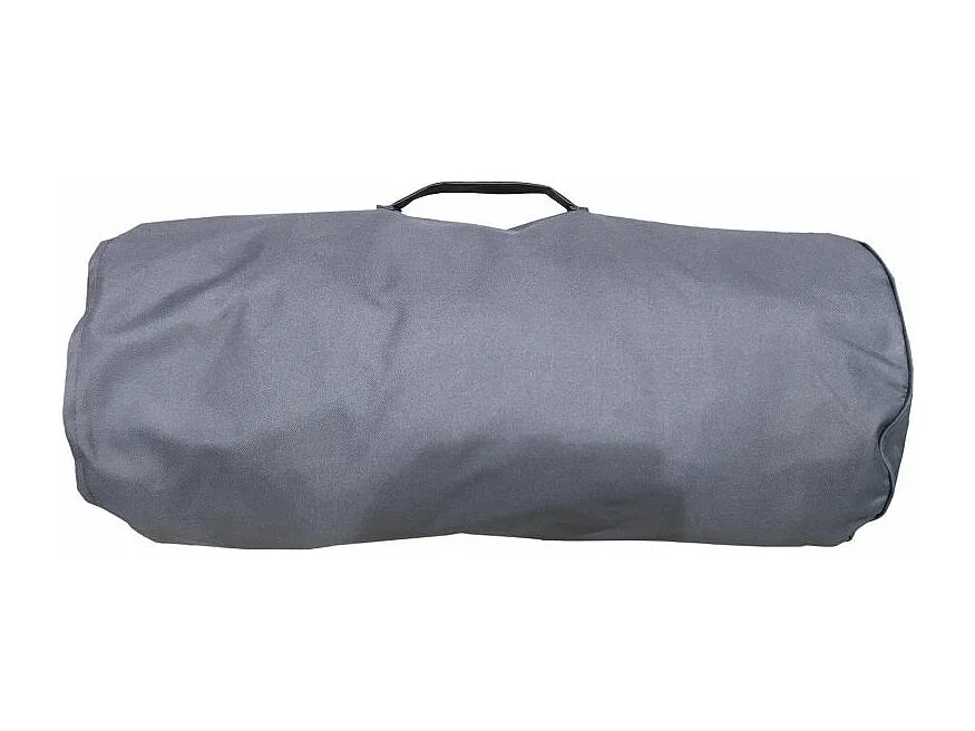 Pouf de Jardin Pliable "Fuzz" 94cm Gris Foncé