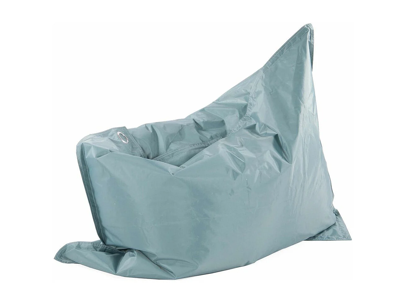 Grand coussin uni Maxi Bleu Mineral