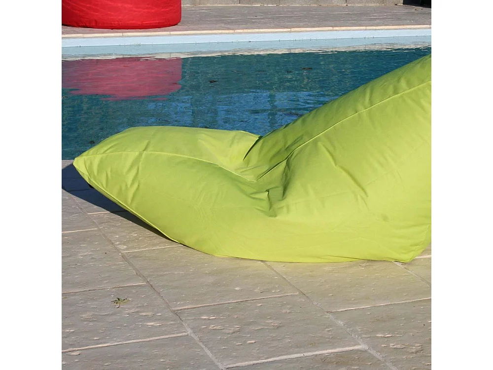 Poire intérieur extérieur en polyester Luna Vert anis