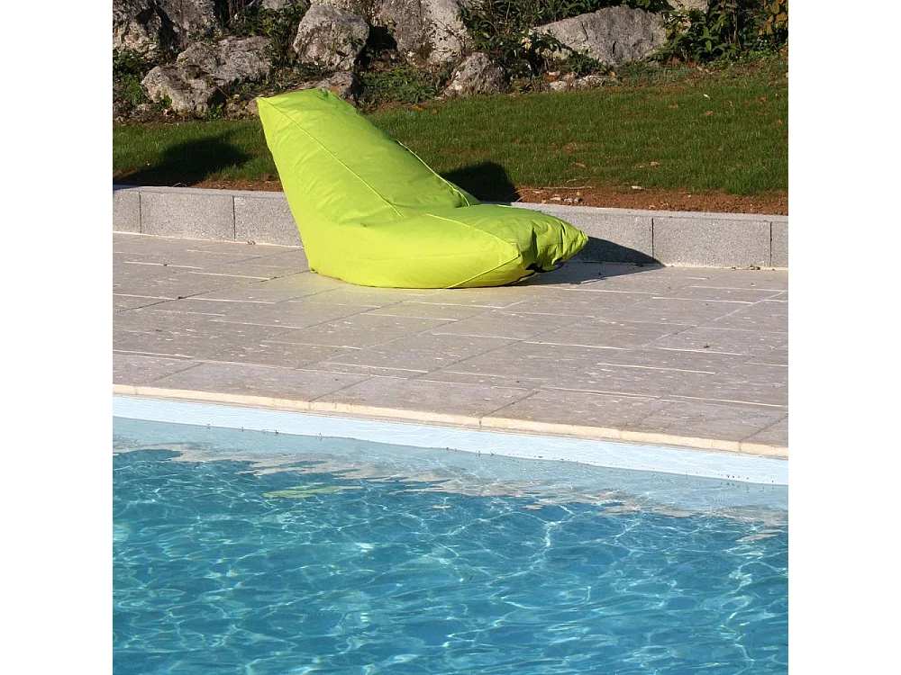 Poire intérieur extérieur en polyester Luna Vert anis