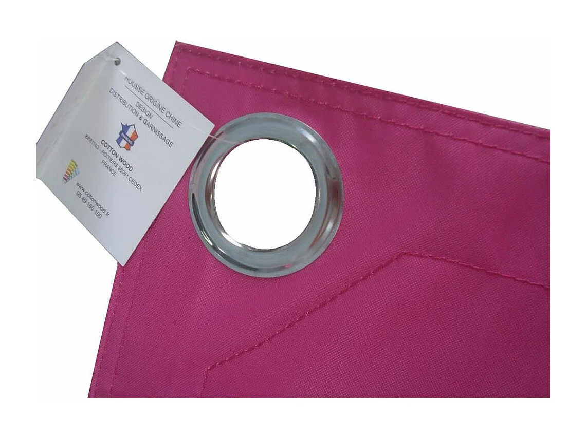 Grand coussin uni Maxi XL Fuchsia