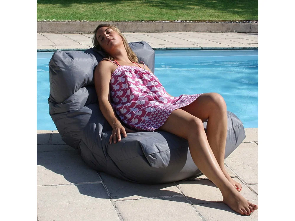 Fauteuil relax nomade coloré Orange