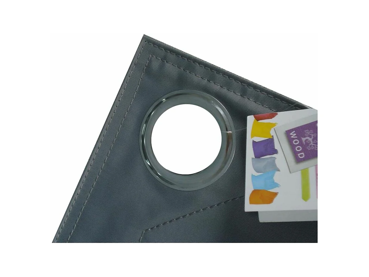 Grand coussin uni Maxi XL Gris anthracite