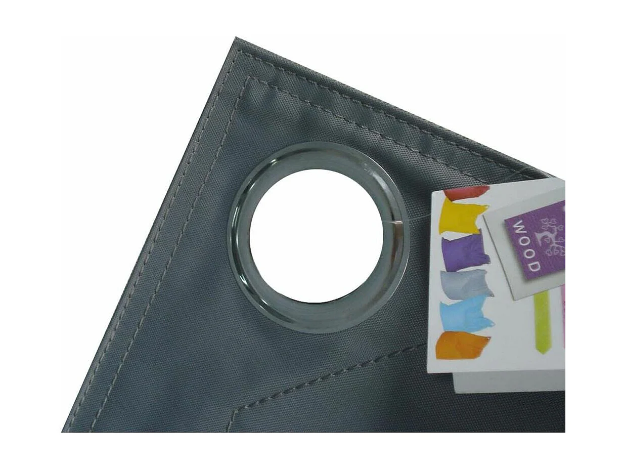 Grand coussin uni Maxi XL Gris anthracite