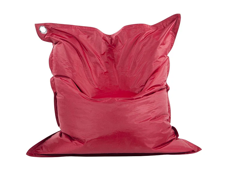 Grand coussin uni Maxi Bordeaux