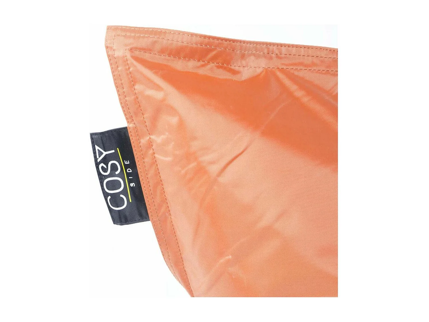 Grand coussin uni Maxi Orange Lave