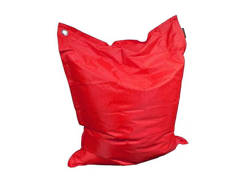 Grand coussin uni Maxi XL Rouge