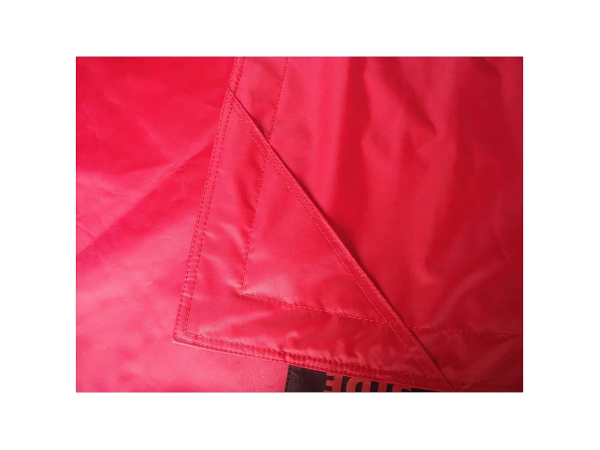 Grand coussin uni Maxi XL Rouge