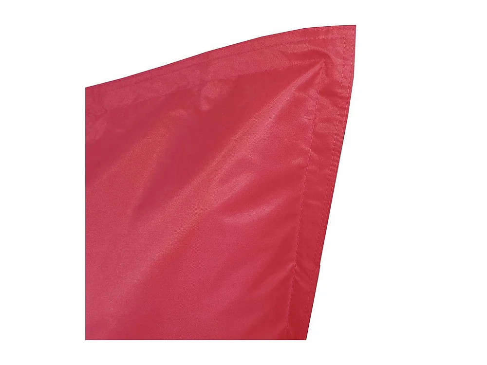Grand coussin uni Maxi XL Rouge