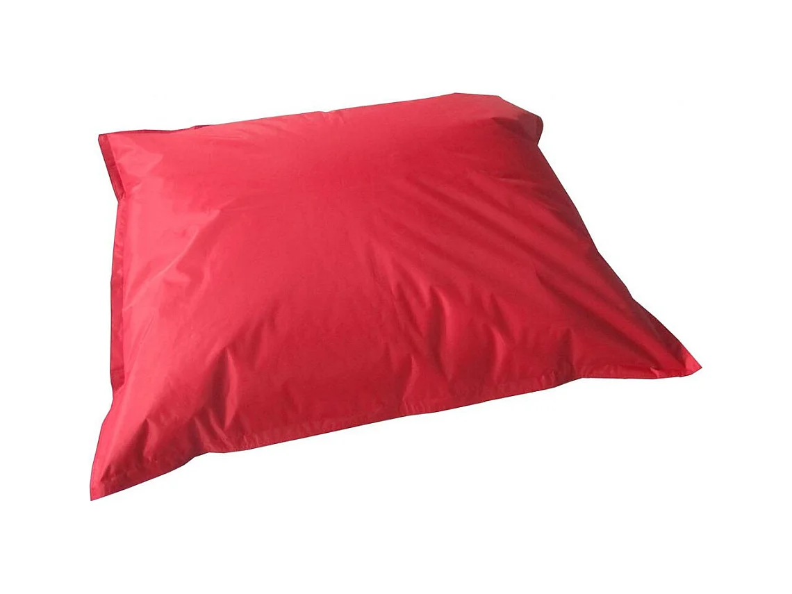 Grand coussin uni Maxi XL Rouge