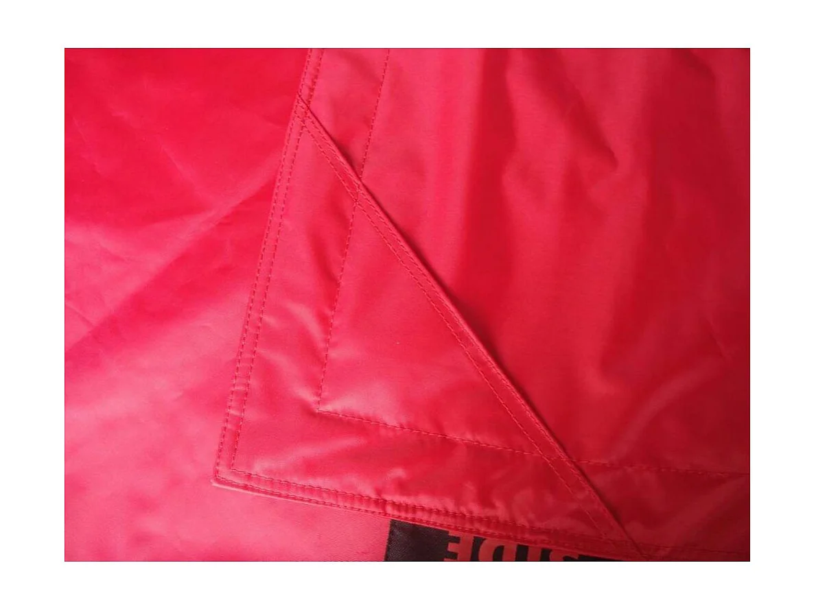 Grand coussin uni Maxi XL Rouge