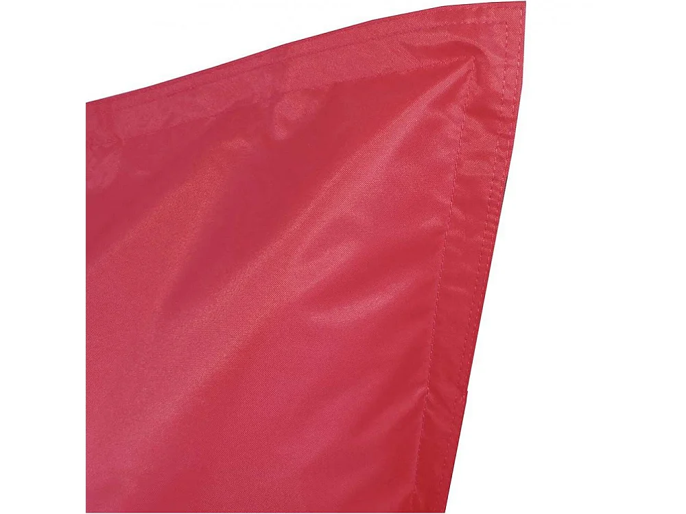 Grand coussin uni Maxi XL Rouge