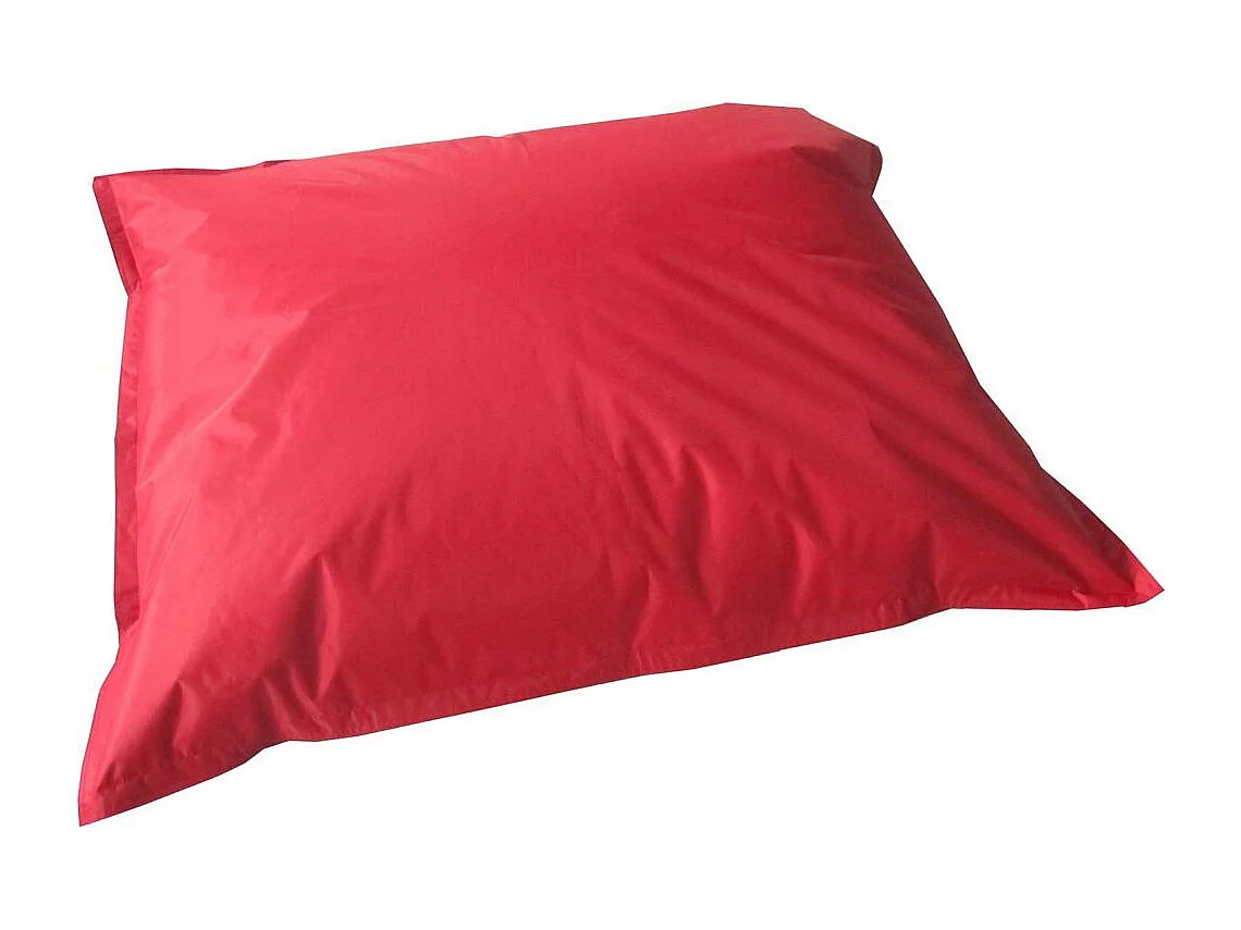 Grand coussin uni Maxi XL Rouge
