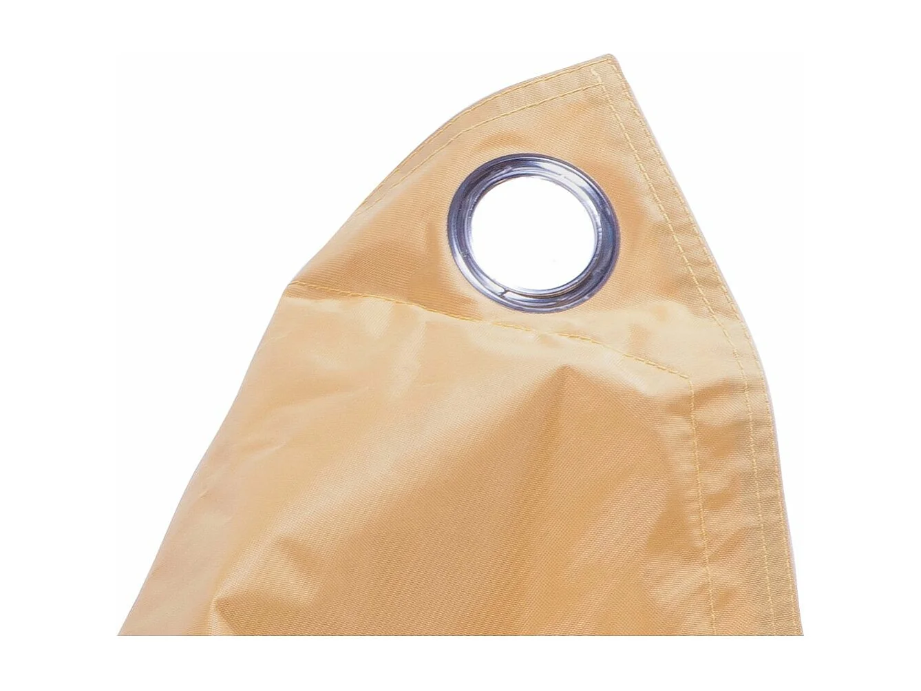 Grand coussin uni Maxi Ocre