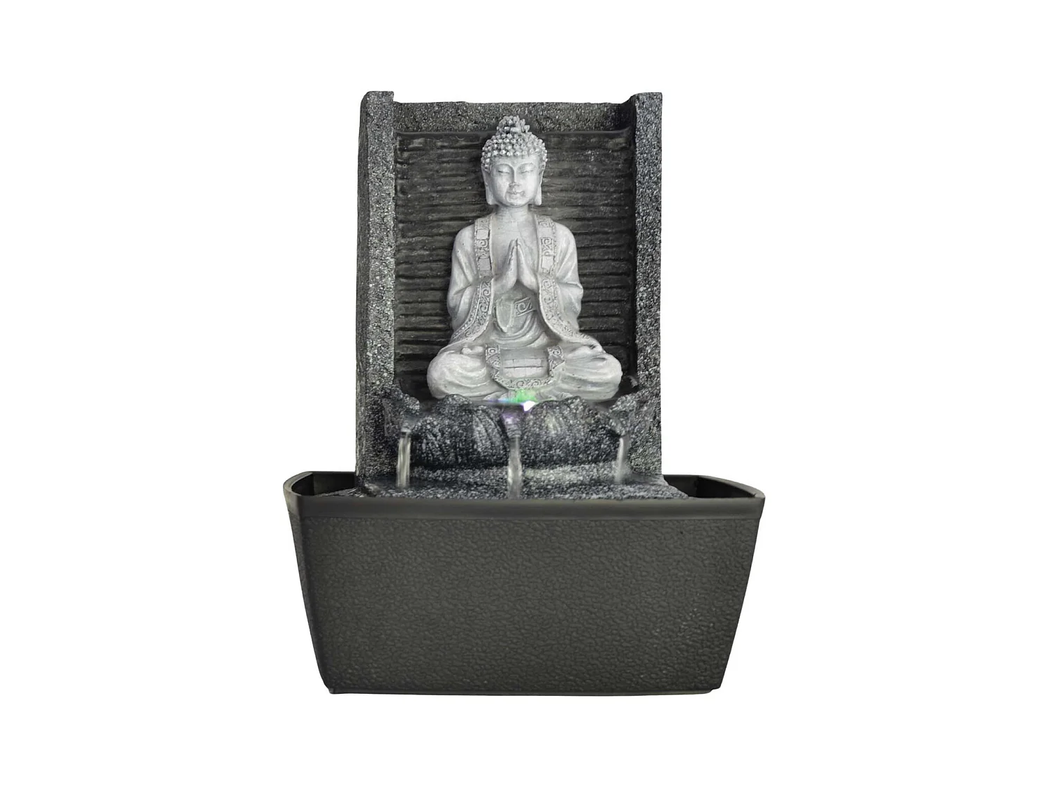Fontaine Bouddha en méditation Nirvana