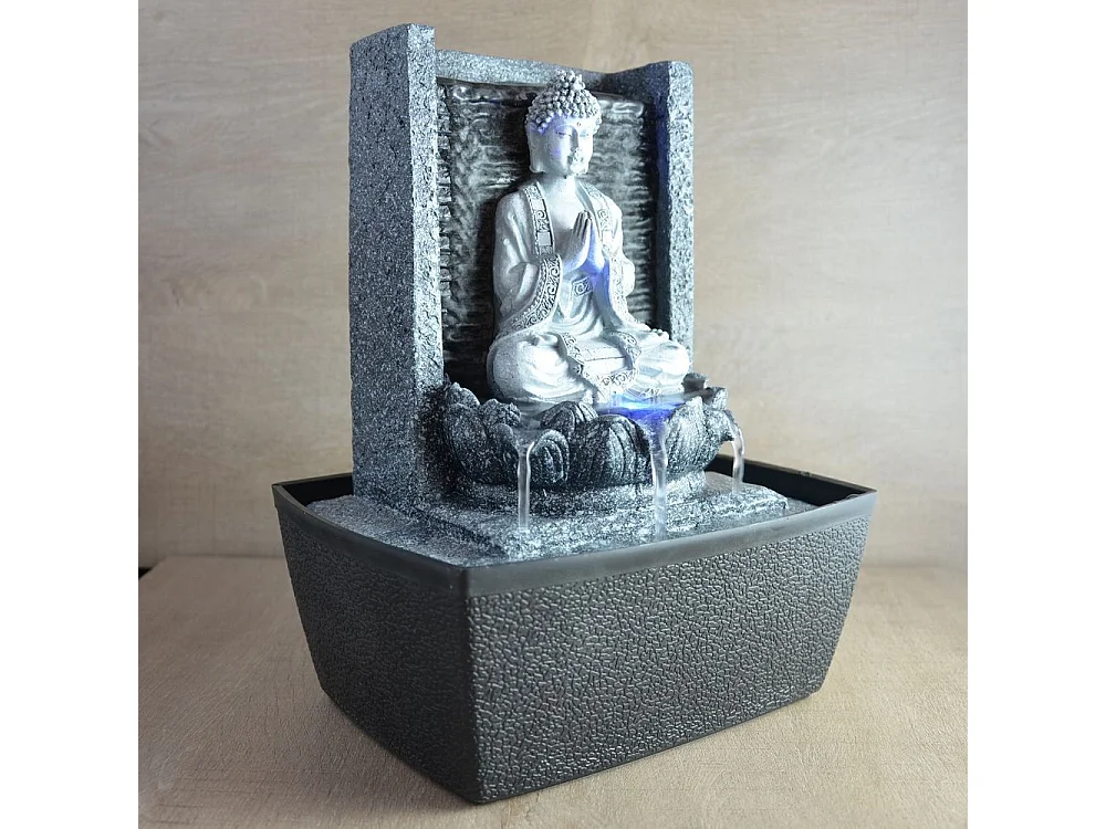 Meditierender Buddha Brunnen "Nirvana"