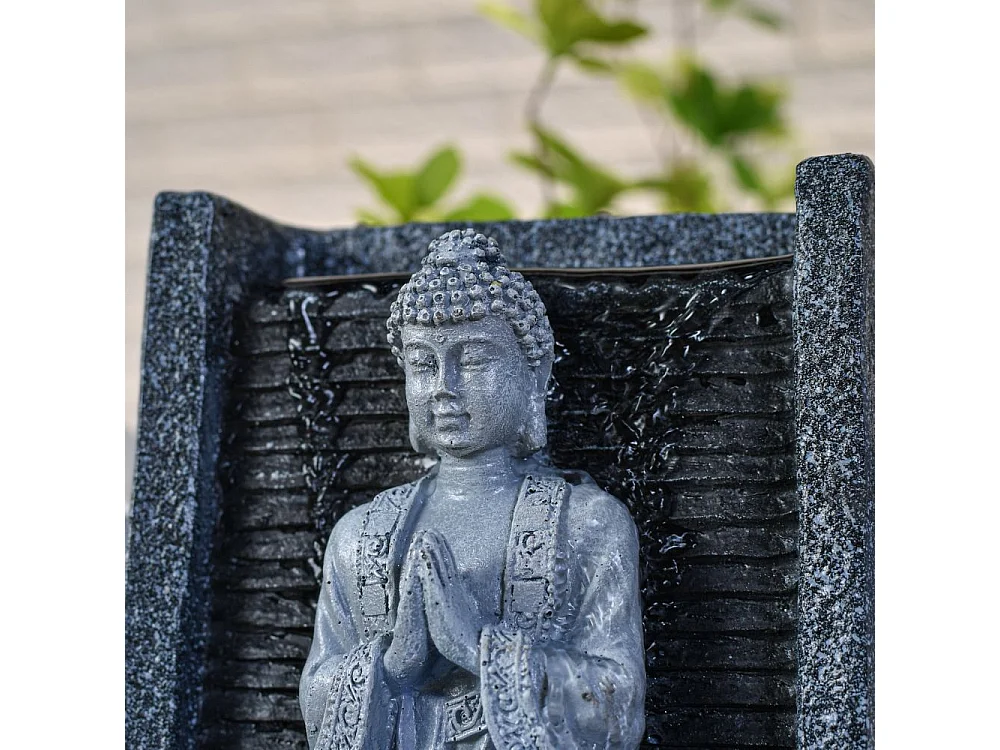 Meditierender Buddha Brunnen "Nirvana"