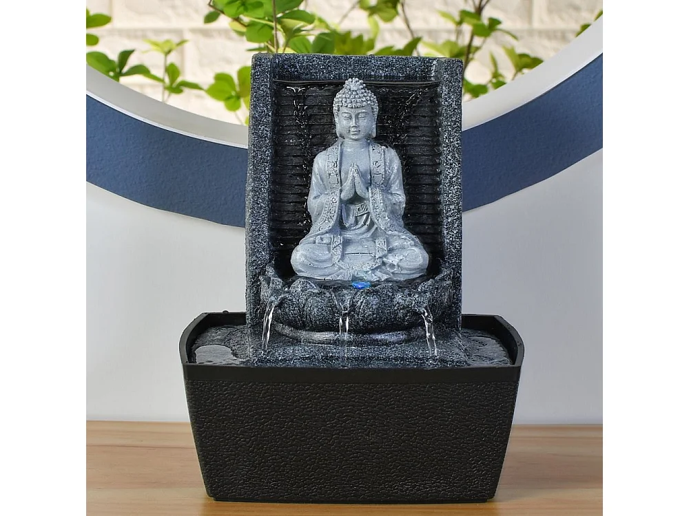 Meditierender Buddha Brunnen "Nirvana"