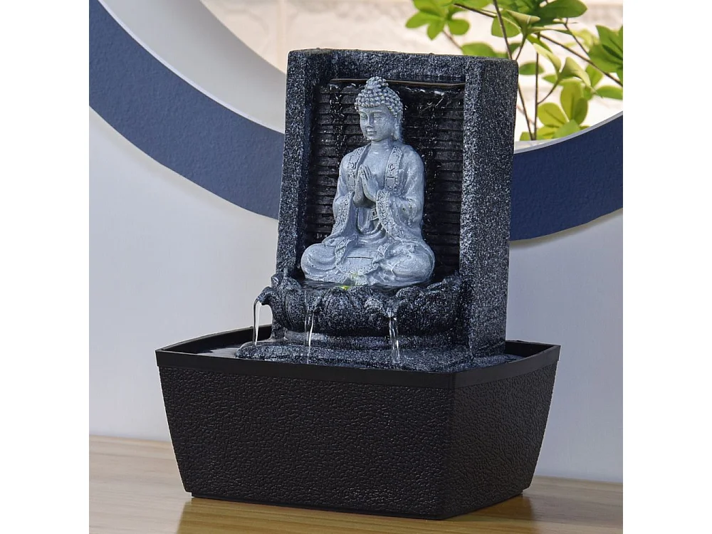 Meditierender Buddha Brunnen "Nirvana"