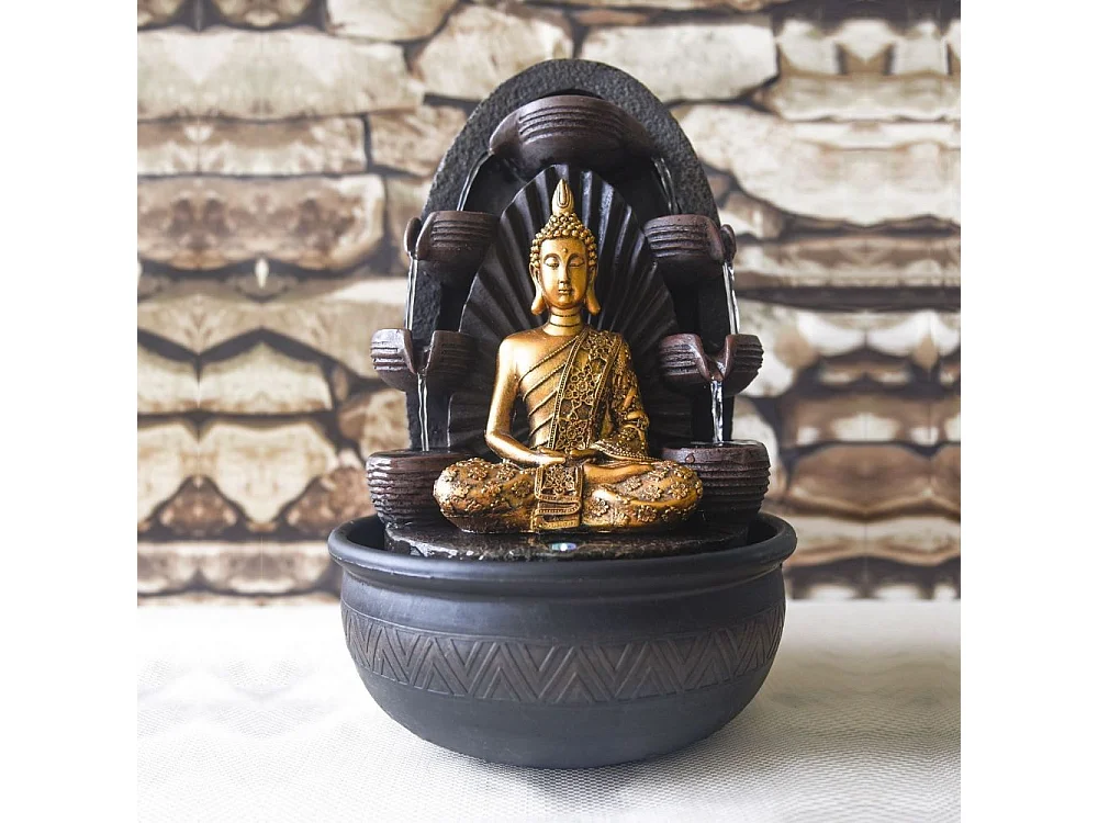 Fontaine d'intérieur éclairage LED Chakra