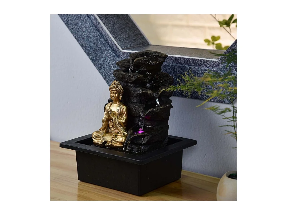 Fontaine bouddha LED Shira