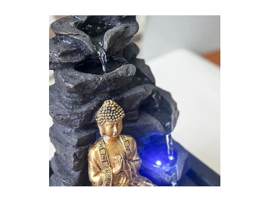 Buddha LED-Brunnen "Shira"
