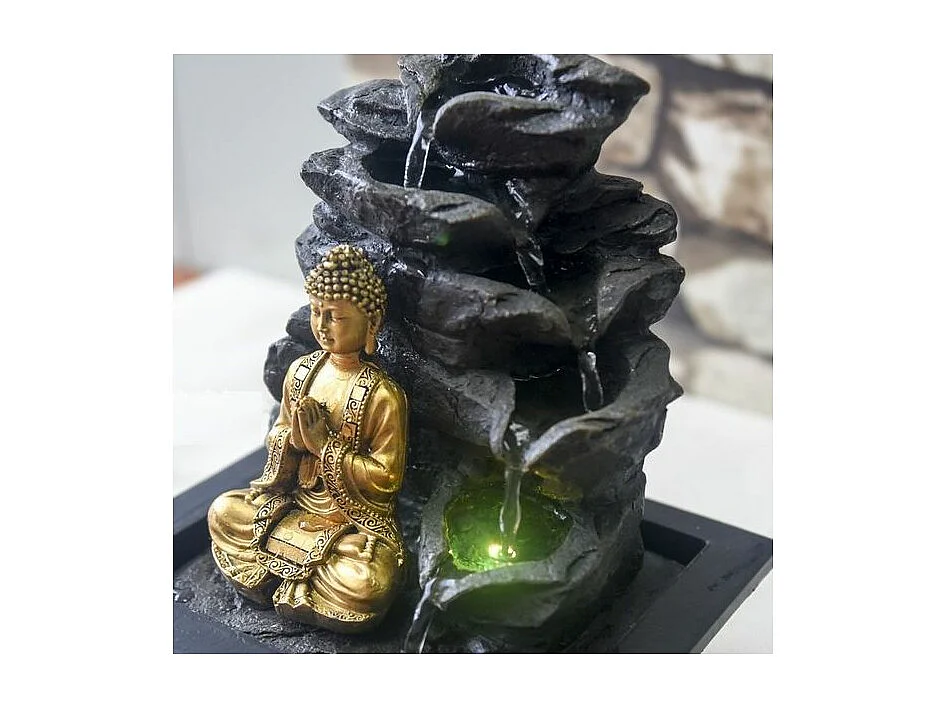 Buddha LED-Brunnen "Shira"