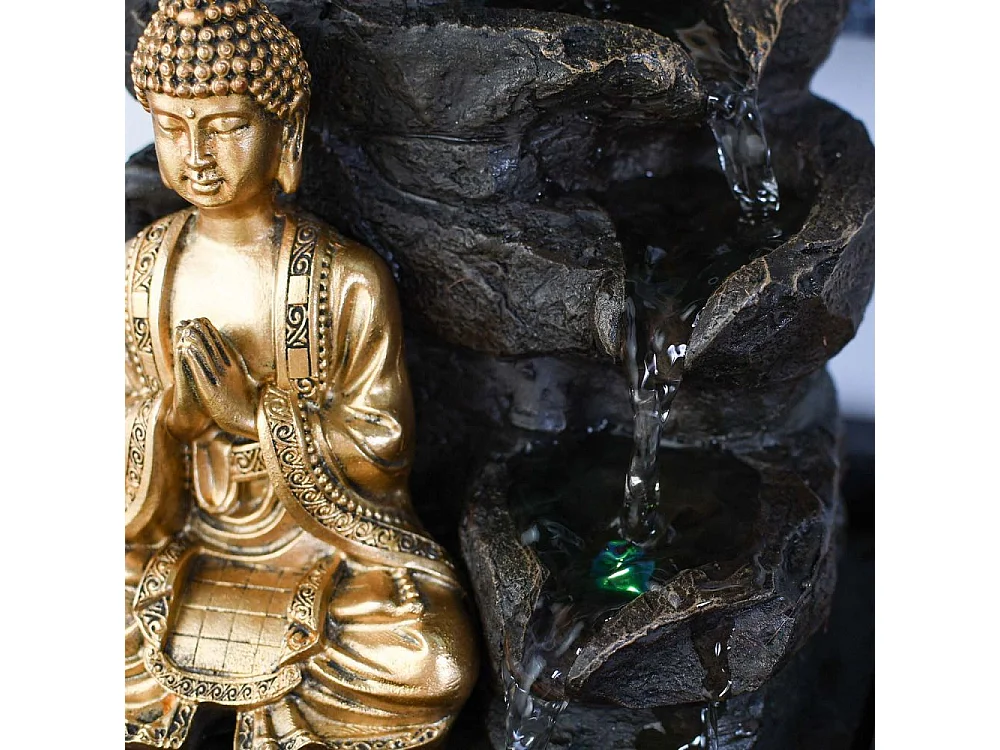 Buddha LED-Brunnen "Shira"