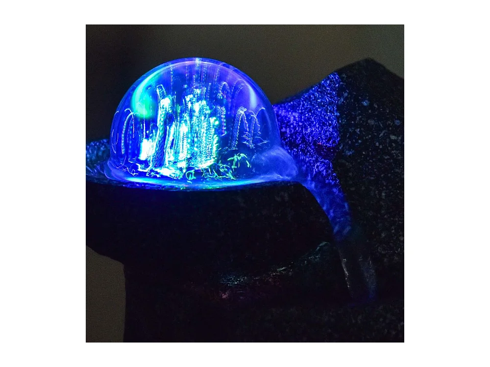 Fuente moderna de resina Lopo