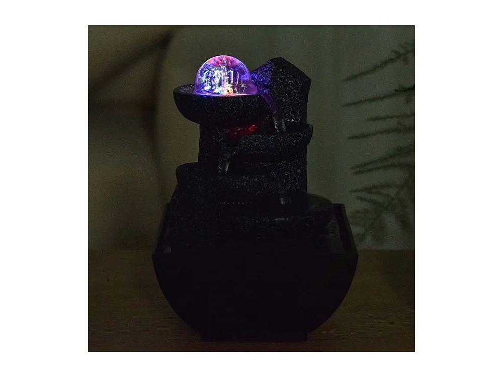 Fuente moderna de resina Lopo