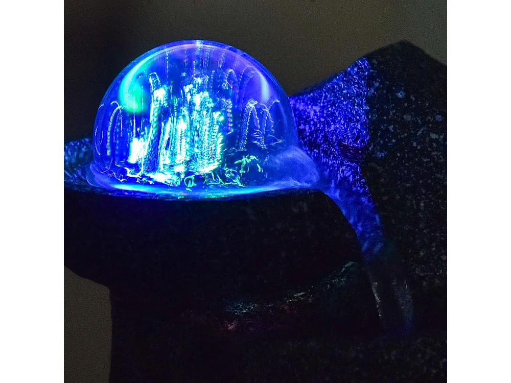 Fuente moderna de resina Lopo