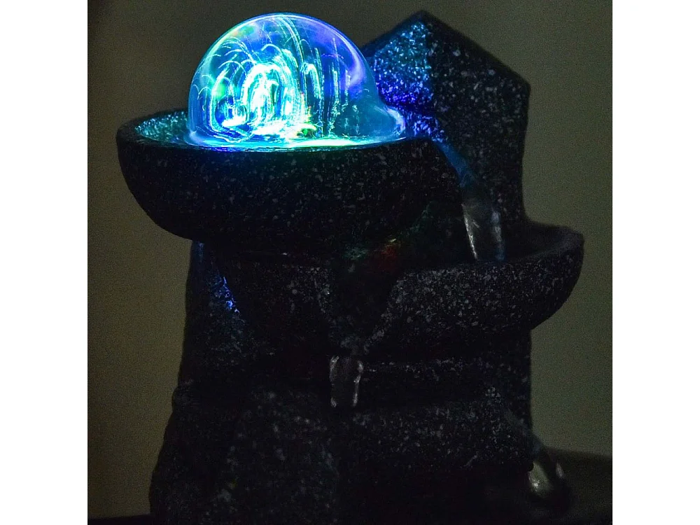 Fuente moderna de resina Lopo