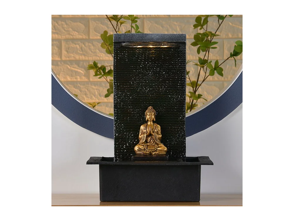 Brunnen aus Harz "Bouddha Zenitude"