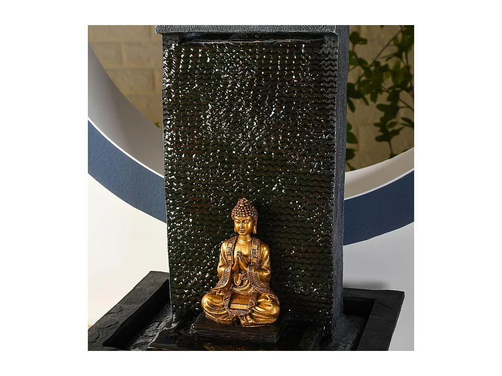 Brunnen aus Harz "Bouddha Zenitude"