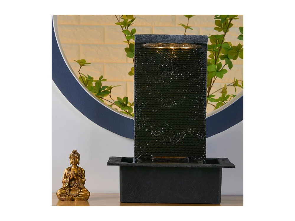 Brunnen aus Harz "Bouddha Zenitude"