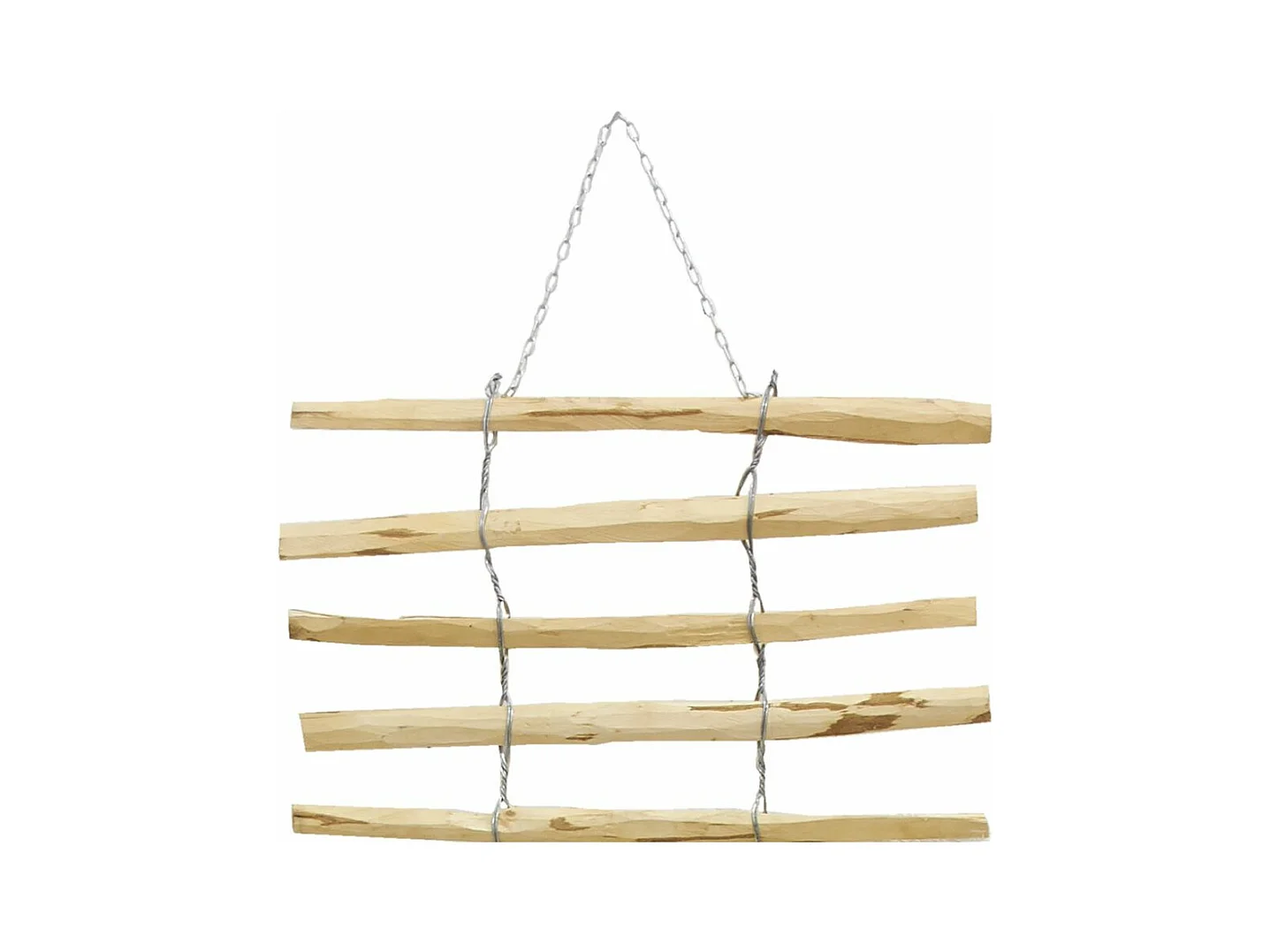 Support mural en noisetier