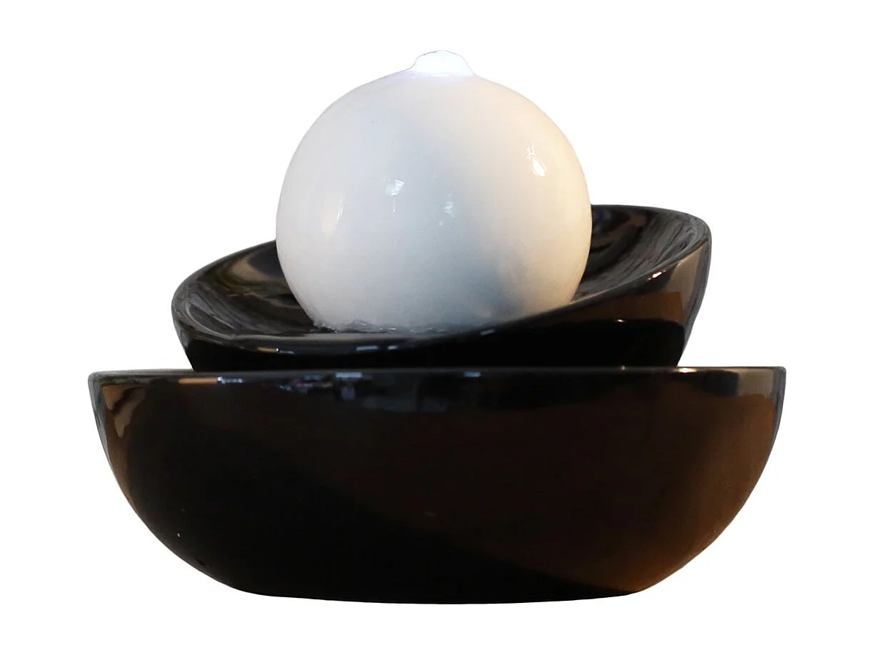 Fuente de cerámica de flujo Zen de la línea Cristal