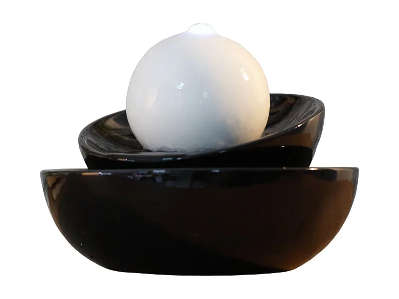 Fuente de cerámica de flujo Zen de la línea Cristal