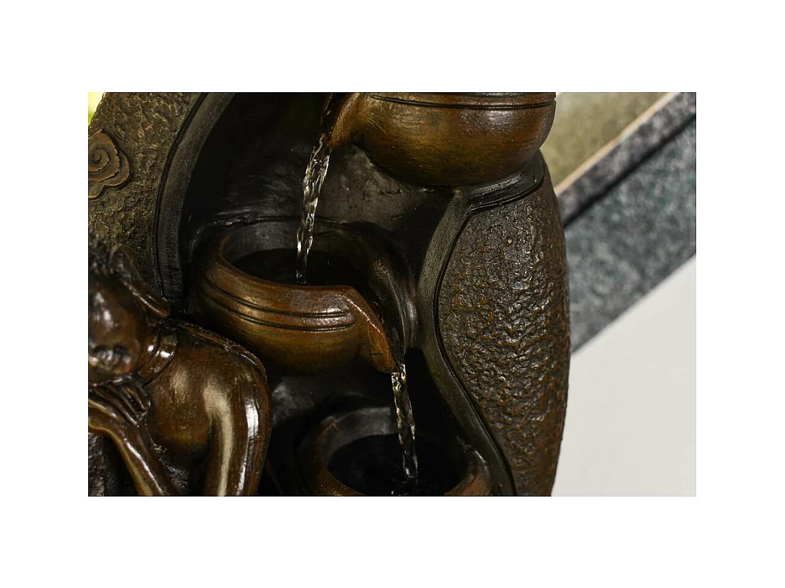 Fontaine d'intérieur LED bouddha Krishna