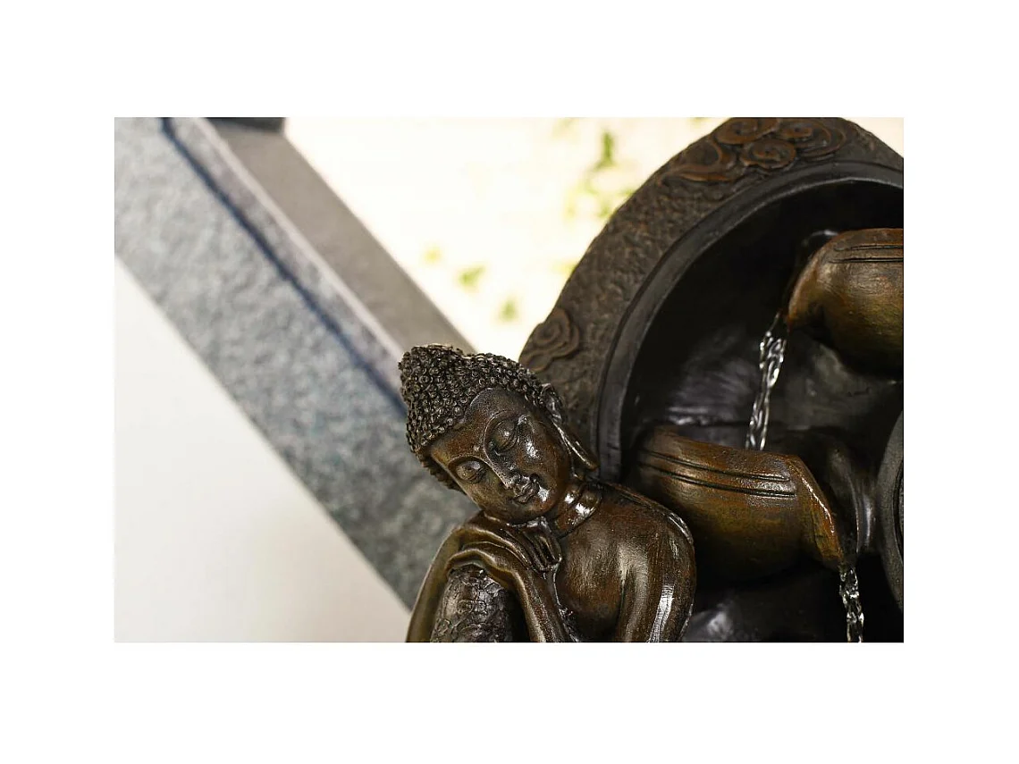 Fontaine d'intérieur LED bouddha Krishna