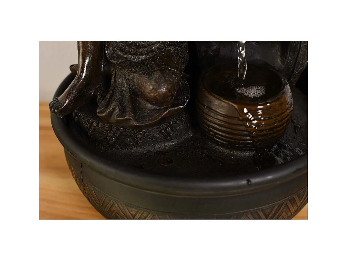 Fontaine d'intérieur LED bouddha Krishna